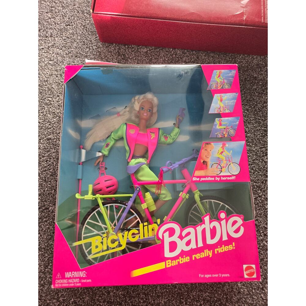 95 Bicycling Barbie new in box